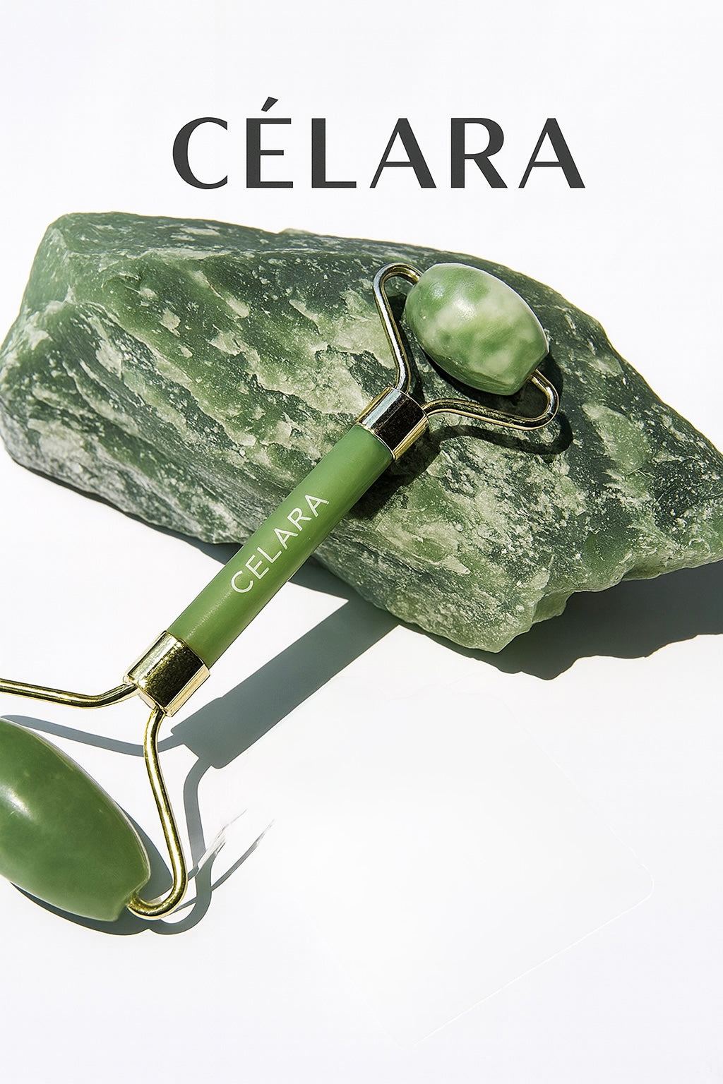 Massage Roller With Three Sets Of Facial Jade Massager